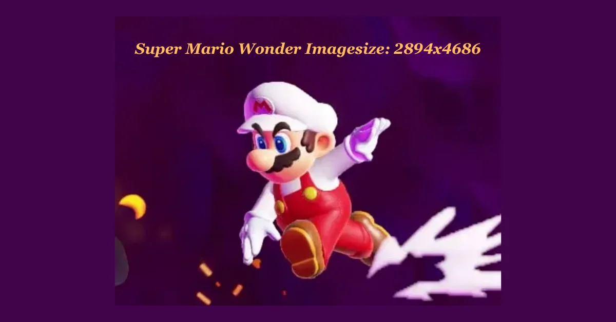 Super Mario Wonder Imagesize: 2894x4686 - A Visual Journey Through the New Mario World